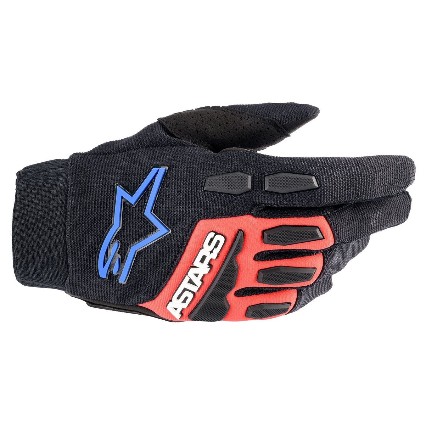 Alpinestars 2024 Full Bore XT Motocross Gloves Black Bright Red Blue